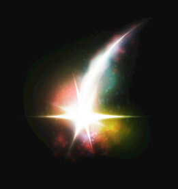 绚烂光效矢量素材