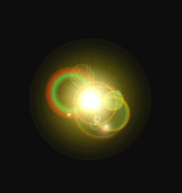 绚烂光效矢量素材