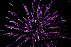节日烟花透明PNG素材