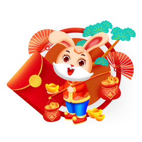 卡通兔子