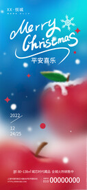 圣诞节日海报