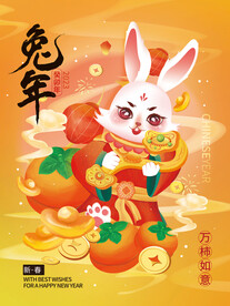 2023年兔年海报