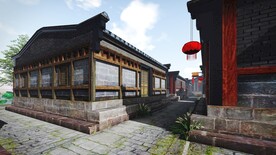 古风小镇效果图