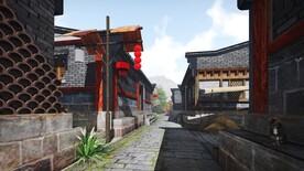 古风小镇效果图
