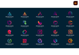 抽象图形logo