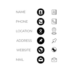 图标联系方式图标icon