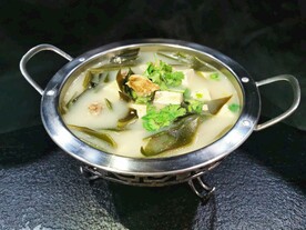 海带排骨炖冻豆腐