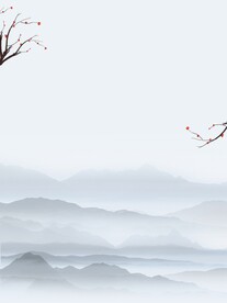 中国风复古水墨背景