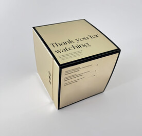 金色天地盖盒样机