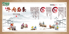 牛肉面海报