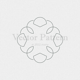 矢量AI装饰花纹图案