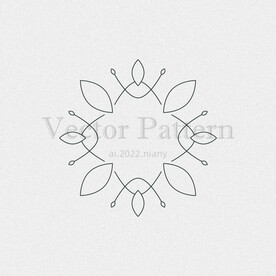 矢量AI装饰花纹图案