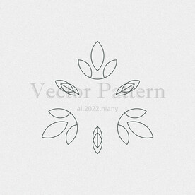 矢量AI装饰花纹图案