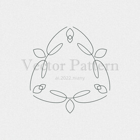 矢量AI装饰花纹图案