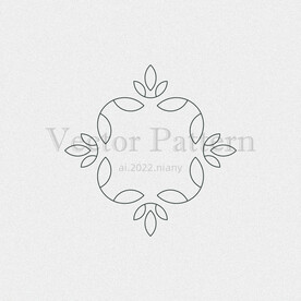 矢量AI装饰花纹图案