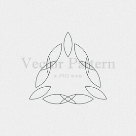 矢量AI装饰花纹图案