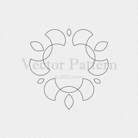 矢量AI装饰花纹图案