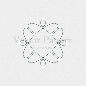 矢量AI装饰花纹图案