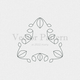 矢量AI装饰花纹图案