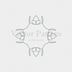 矢量AI装饰花纹图案