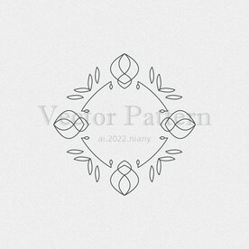 矢量AI装饰花纹图案