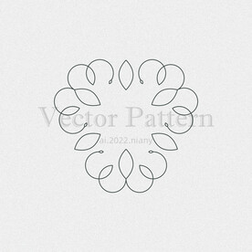 矢量AI装饰花纹图案