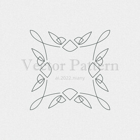 矢量AI装饰花纹图案