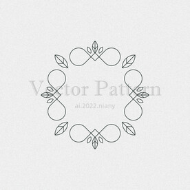 矢量AI装饰花纹图案