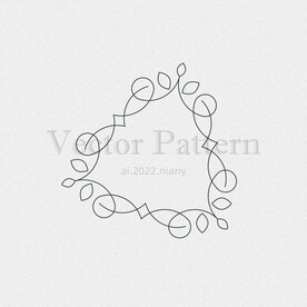 矢量AI装饰花纹图案