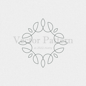 矢量AI装饰花纹图案