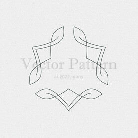 矢量AI装饰花纹图案