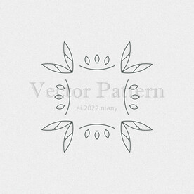 矢量AI装饰花纹图案