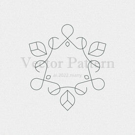 矢量AI装饰花纹图案