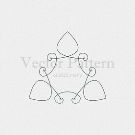 矢量AI装饰花纹图案