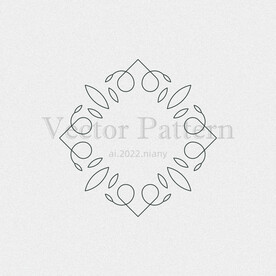 矢量AI装饰花纹图案