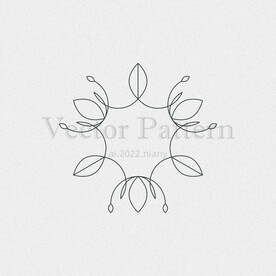 矢量AI装饰花纹图案