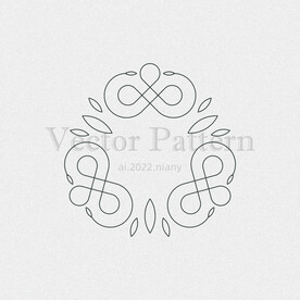 矢量AI装饰花纹图案