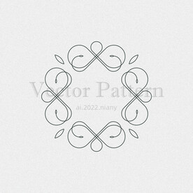 矢量AI装饰花纹图案