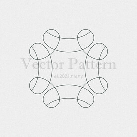 矢量AI装饰花纹图案