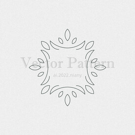 矢量AI装饰花纹图案