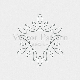 矢量AI装饰花纹图案