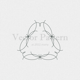 矢量AI装饰花纹图案