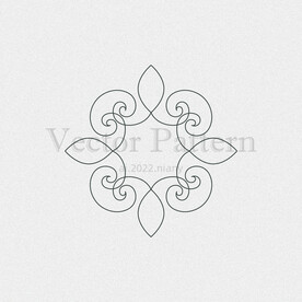 矢量AI装饰花纹图案