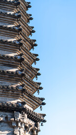 辽宁抚顺高尔山风景区塔铃龙首