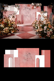 婚礼现场设计图