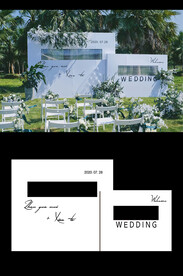 婚礼现场设计图