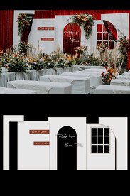 婚礼现场设计图