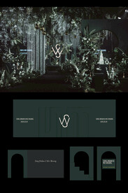 婚礼现场设计图