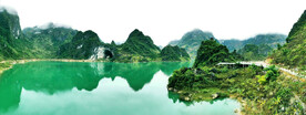 广西凌云浩坤湖湿地