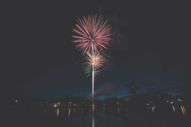 烟花夜空素材图片